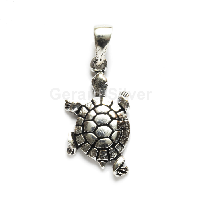 Colgante Plata Tortuga 