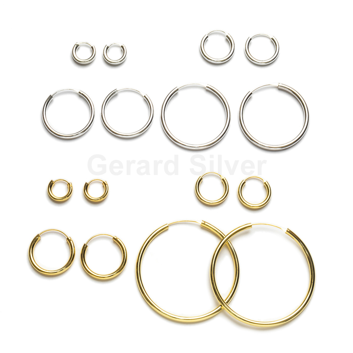 Aros Plata 3mm Varias Medidas