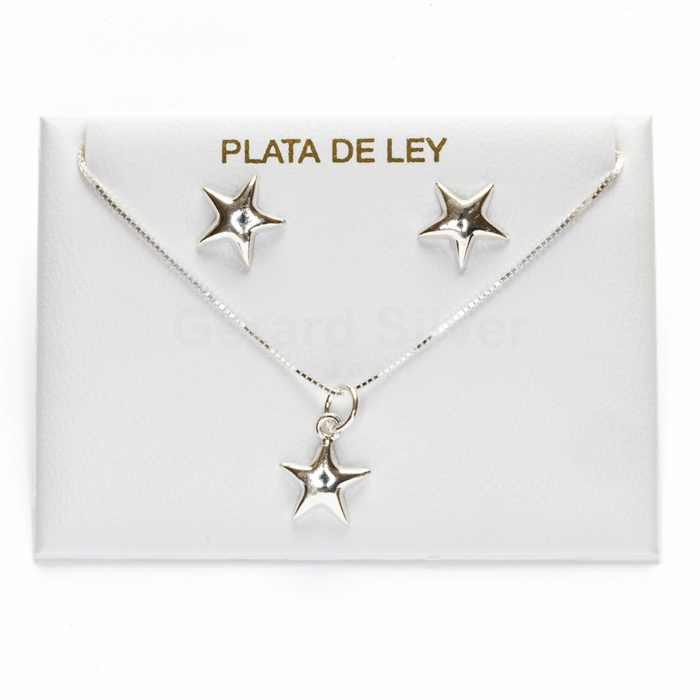 Conjunto Plata Estrella