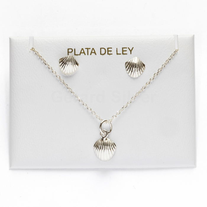 Conjunto Plata Concha