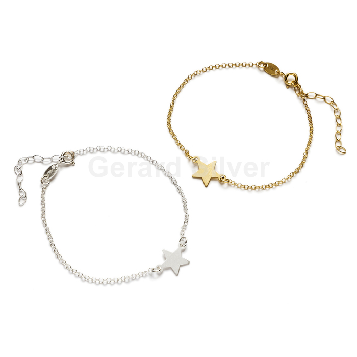 Pulsera Plata Estrella