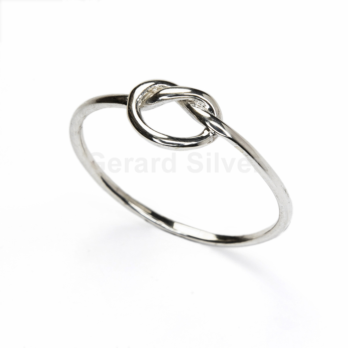 Anillo Plata Nudo