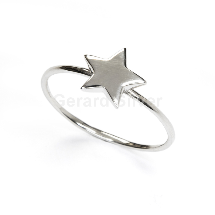 Anillo Plata Estrella