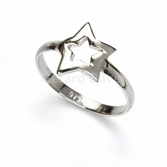 Anillo Plata Estrella