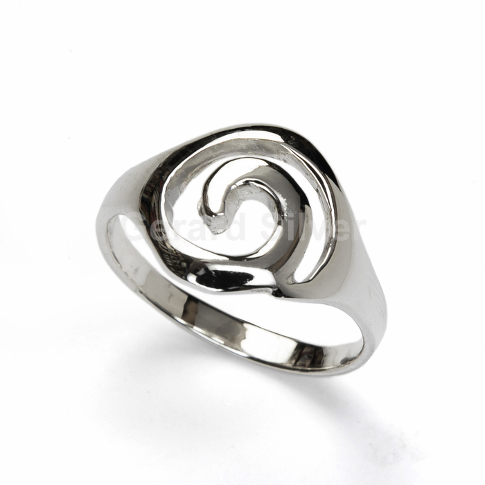 Anillo Plata Espiral