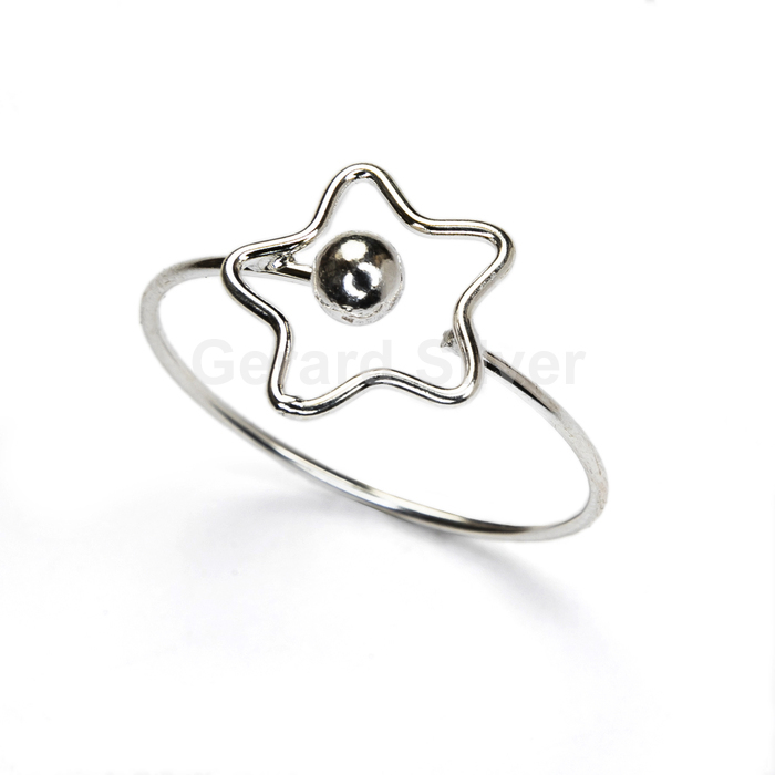 Anillo Plata Estrella