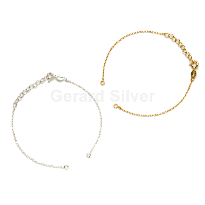 Pulsera de Plata Abierta Forzada 030