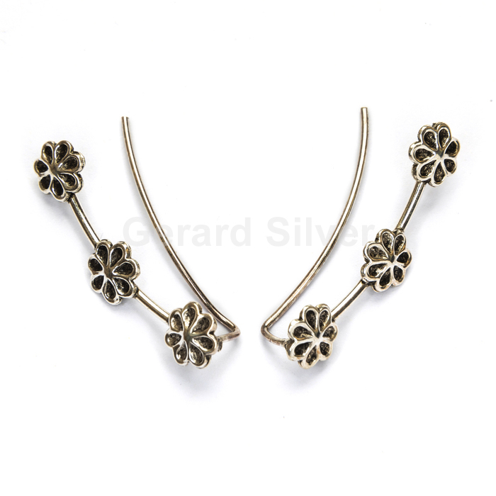 Trepador en Plata Flor 