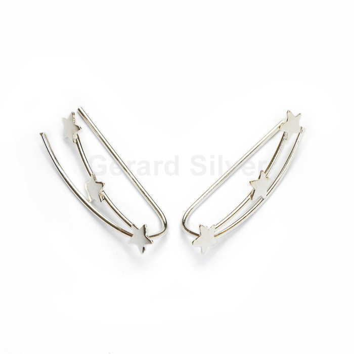 Pendiente Trepador Estrella 