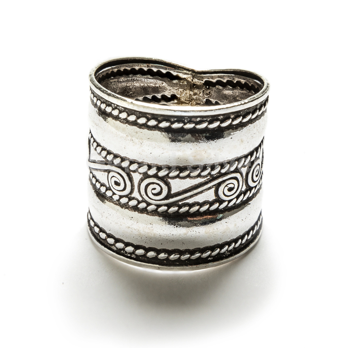 Anillo de Plata Ancho
