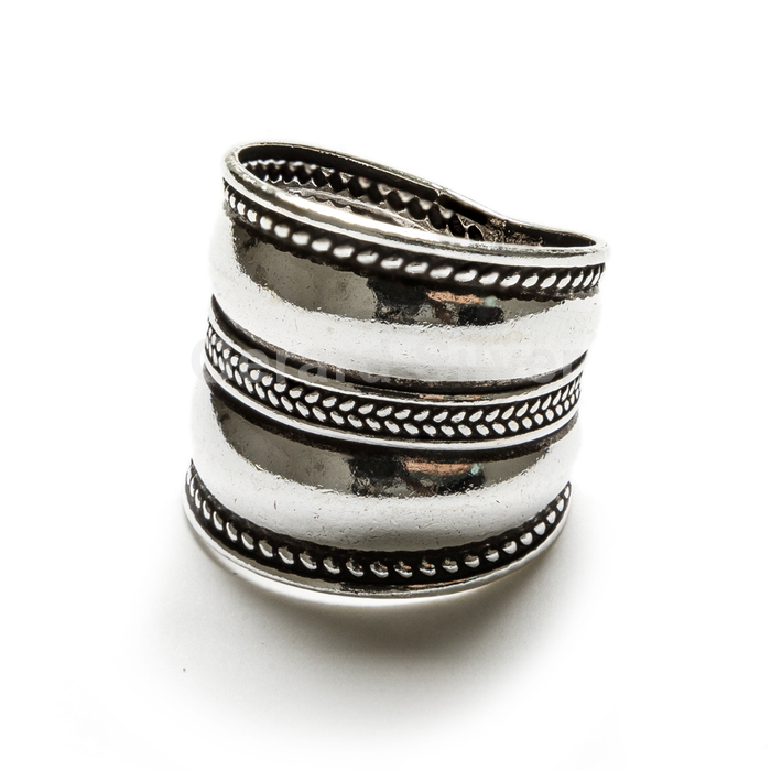 Anillo de Plata Ancho Talla 14 mm 