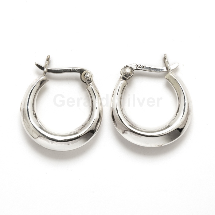 Aro en Plata con Cierre de Clic 