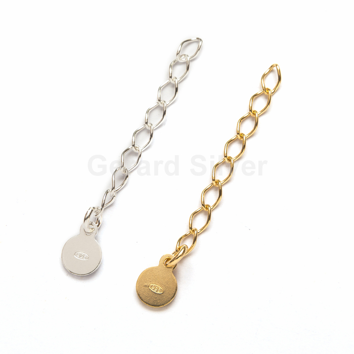 Alargo de Plata 3 CM 