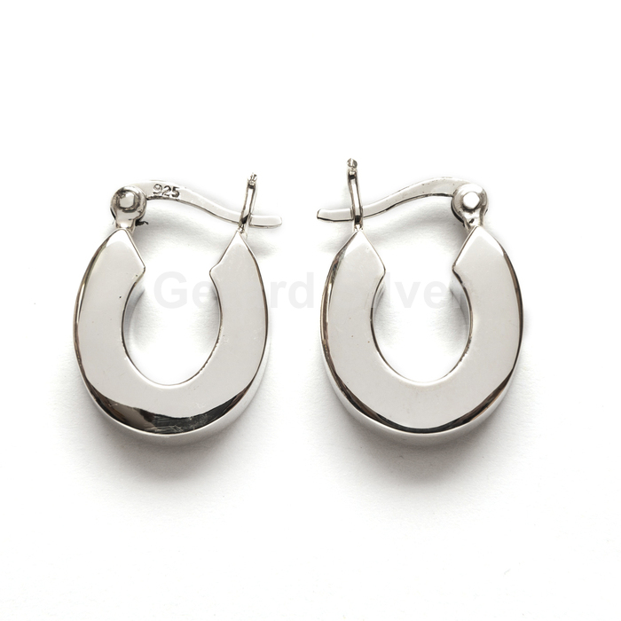 Aro en Plata con Cierre de Clic 