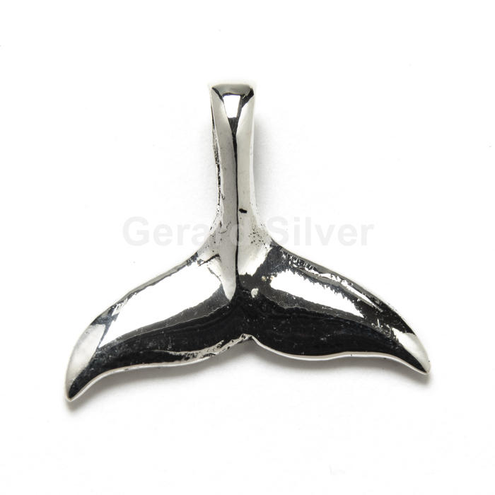 Colgante de Plata Cola de Ballena 