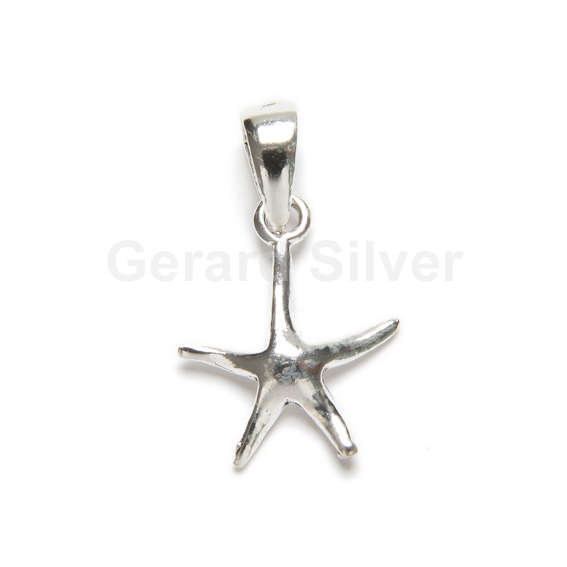 Colgante de Plata Estrella de Mar 