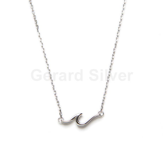 Collar Plata Ola ( Plata o Dorado) 