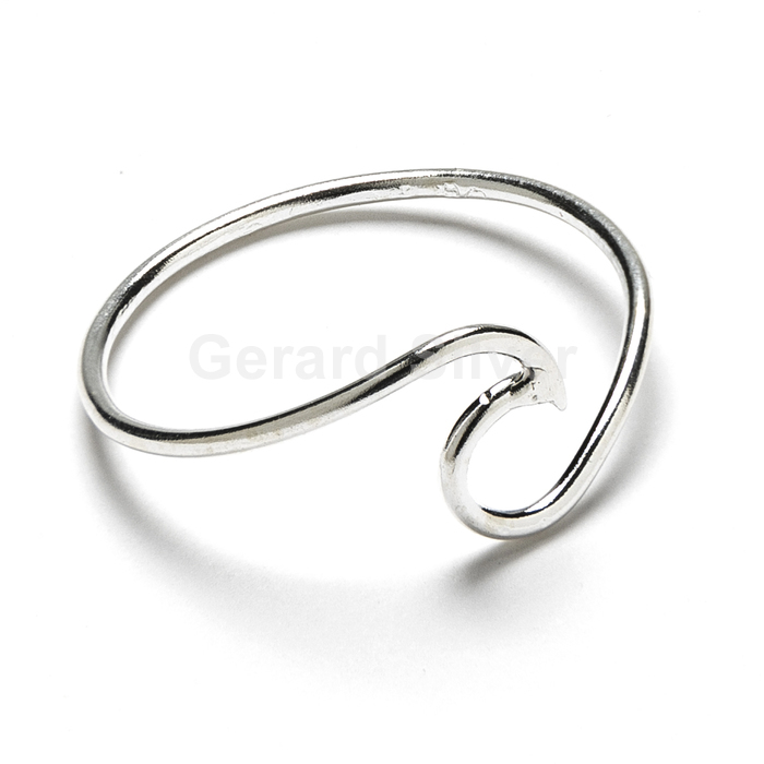 Anillo de Plata Ola 