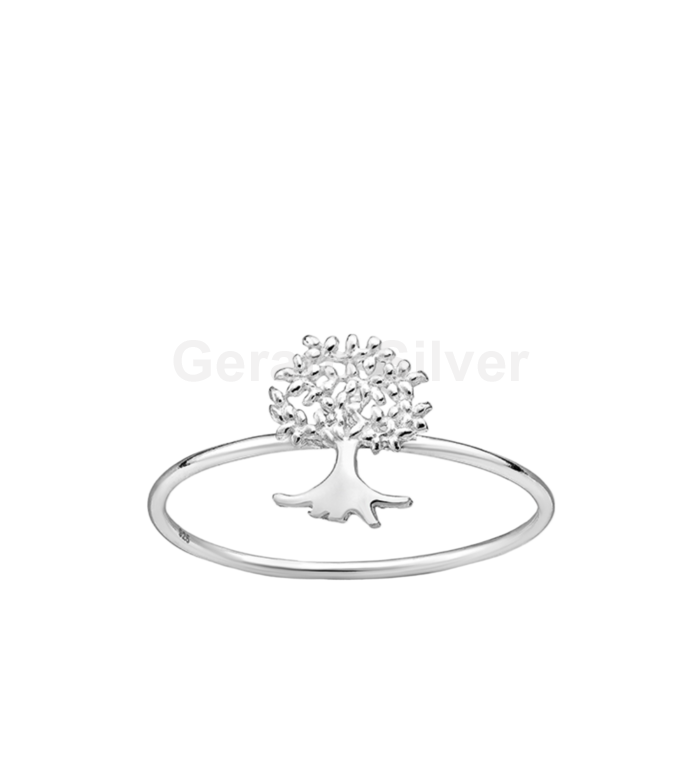 Anillo de Plata Árbol de la Vida 