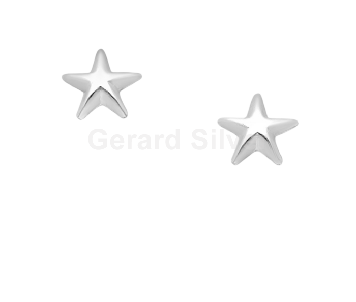 Pendiente de Plata Estrella 