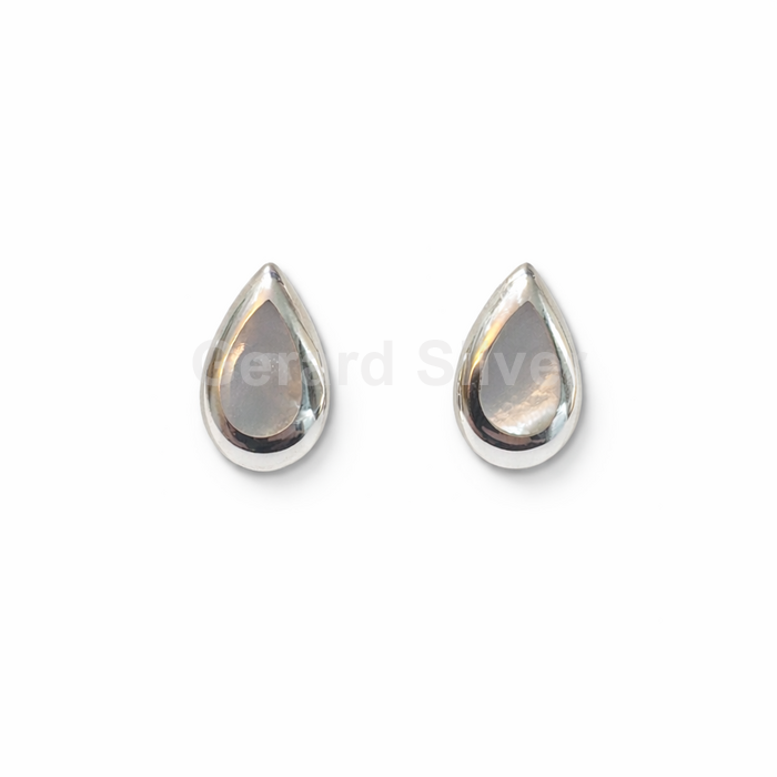 Pendiente de Plata y Nácar 