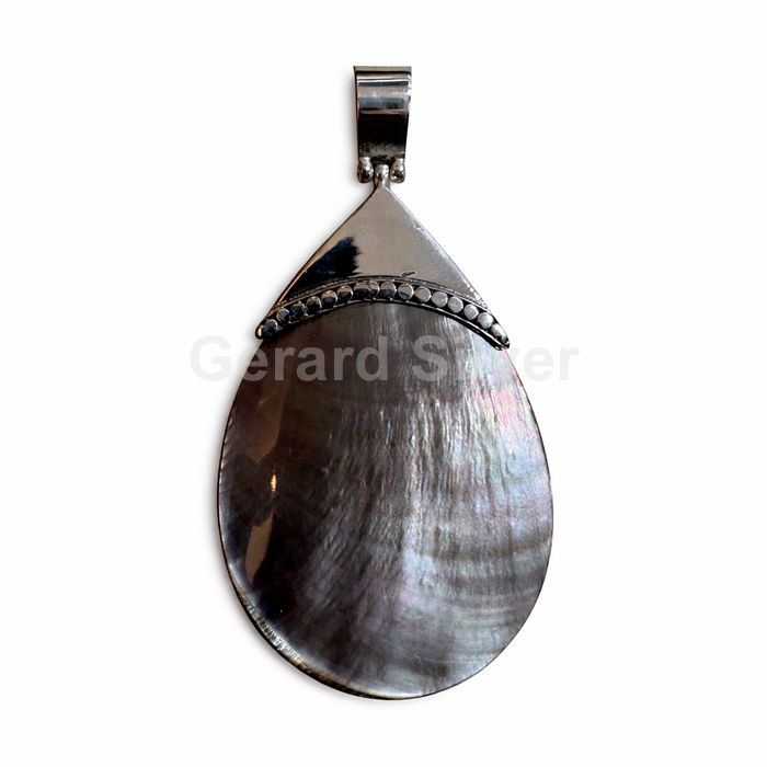 Collar Plata y Concha 