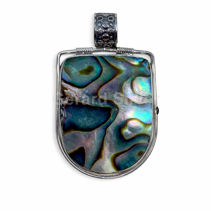Colgante de Plata y Abalón 