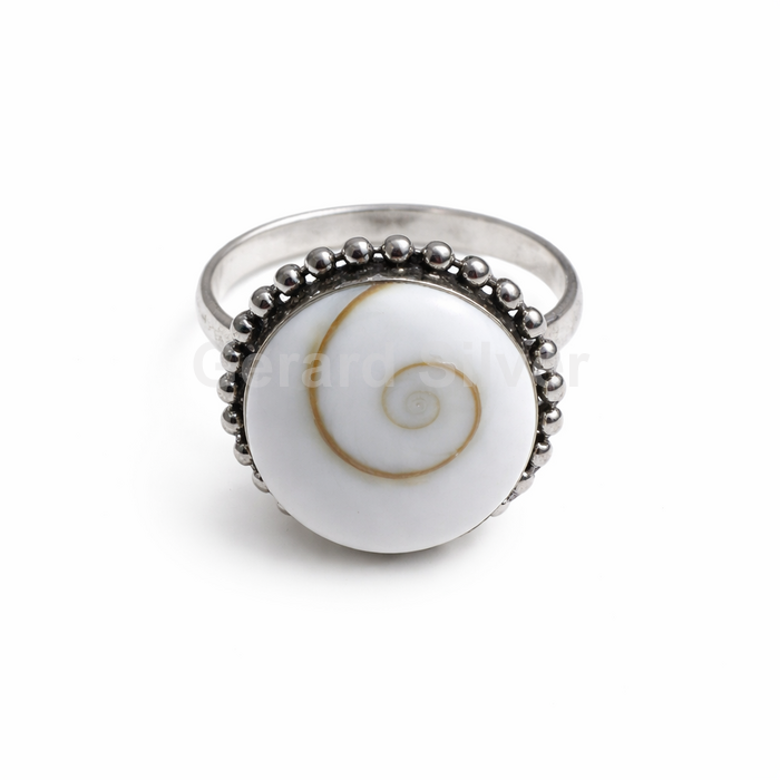 Anillo de Plata y Shiva 