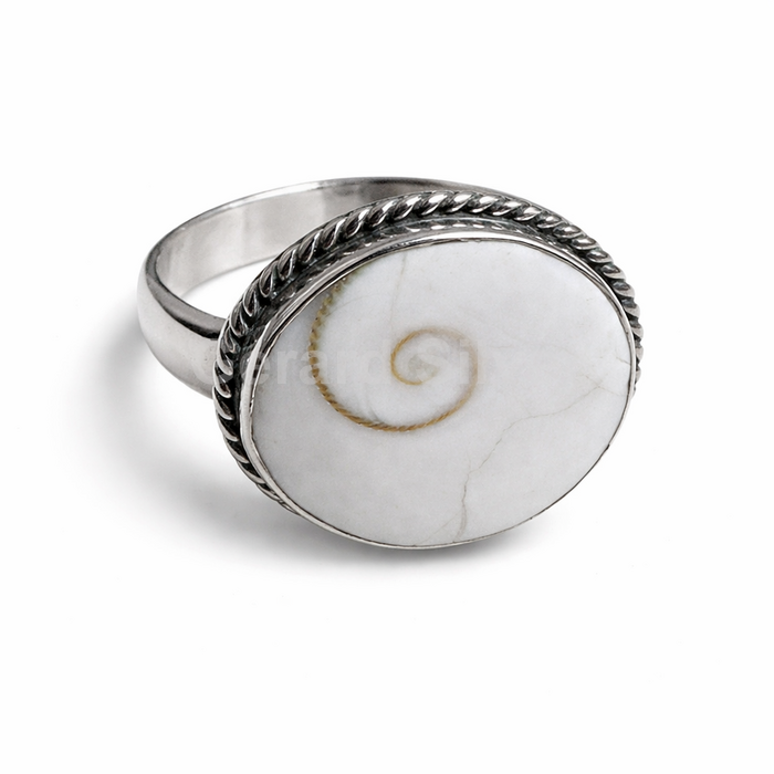 Anillo de Plata y Shiva 