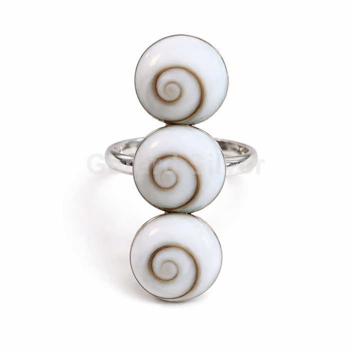 Anillo de Plata y Shiva 