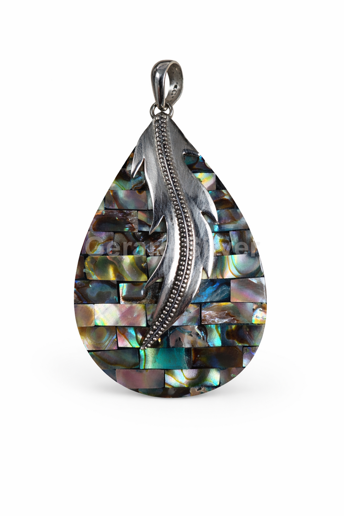 Colgante de Plata y Abalón 