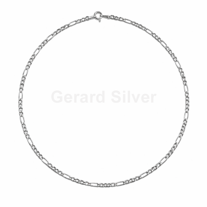 Cadena de Plata Fígaro 