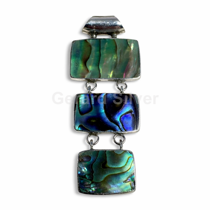 Colgante de Plata y Abalón 