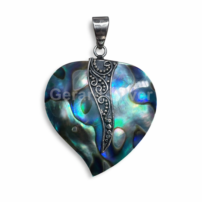 Colgante de Plata y Abalón 