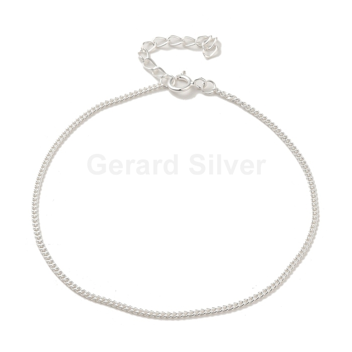 Pulsera de Plata Plana 