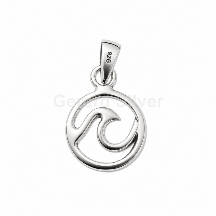 Colgante de Plata Ola 