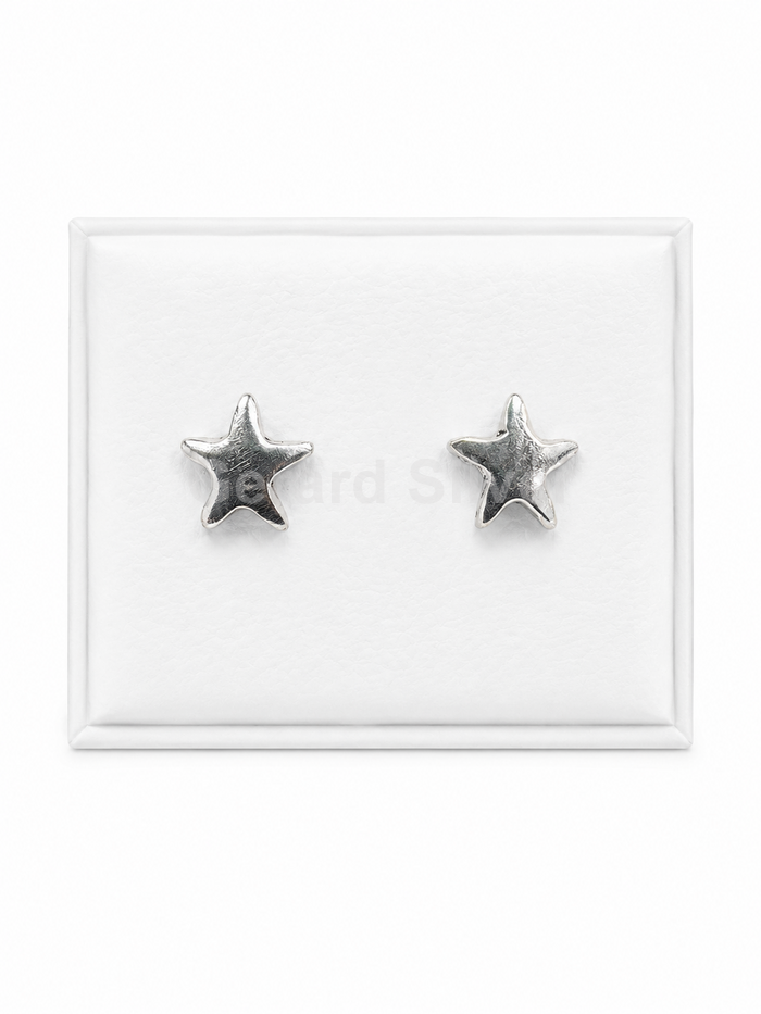Pingente estrela prateada 